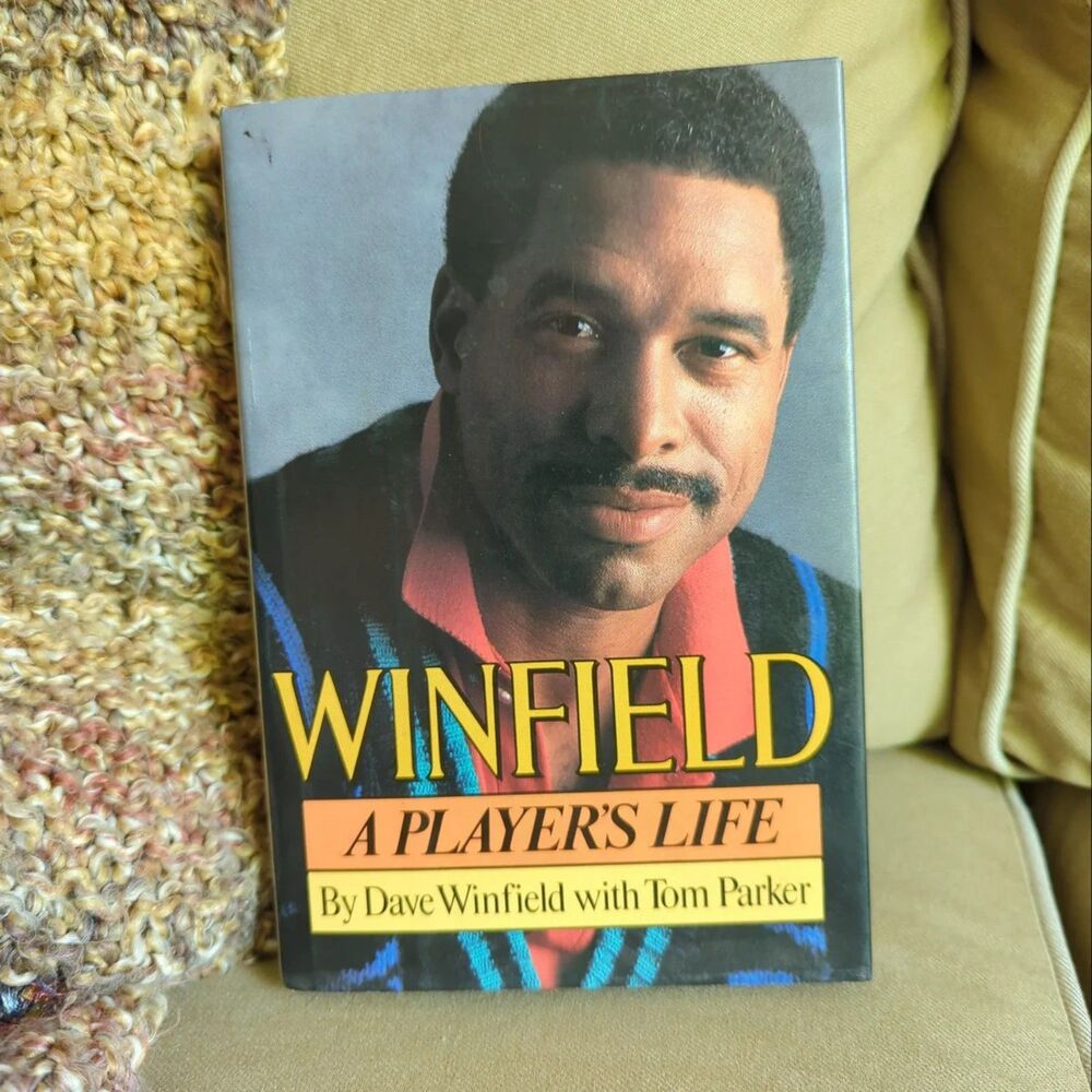 Winfield: A Player's Life Baseball Autobiography HC 1988 First Edition